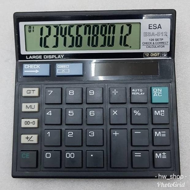 

hj-77 KALKULATOR / CALCULATOR CITIZEN CT 512 Berkualitas