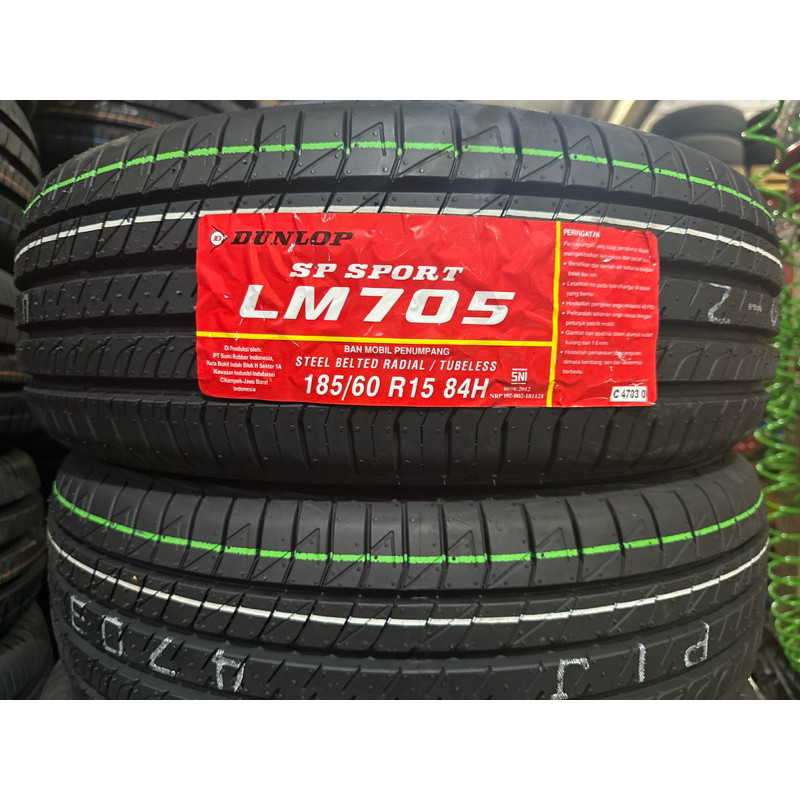 Ban Dunlop LM705 185/60/R15 Yaris, Vios, dll