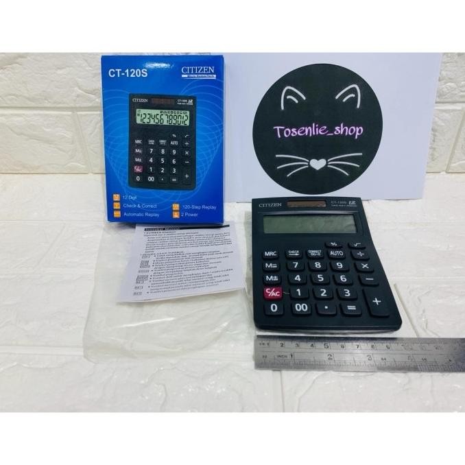

Murah Meriah KALKULATOR CITIZEN CT 120 S - CALCULATOR TYPE CT 120 S Murah