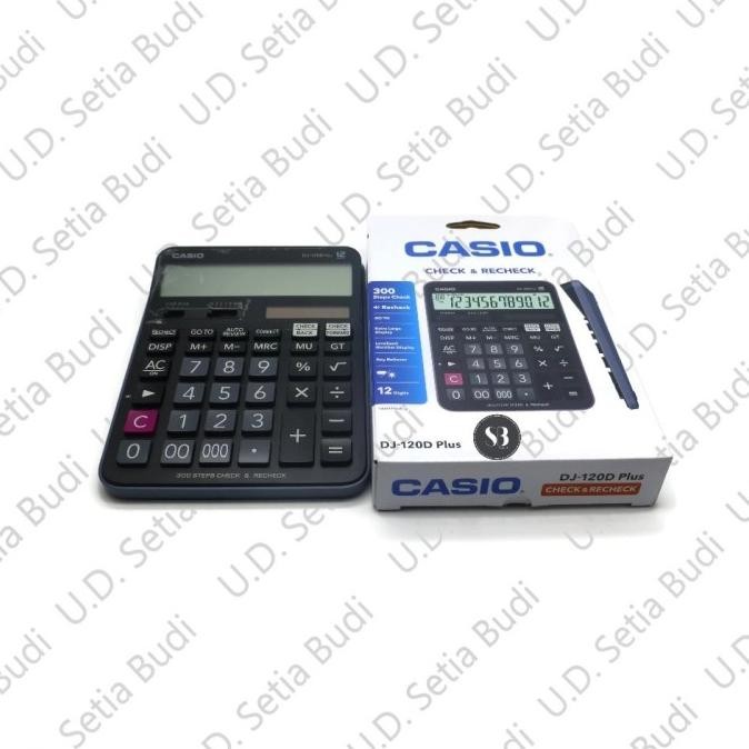 

WDM-2227 Kalkulator Casio DJ-120D Plus Asli dan Bergaransi Viral