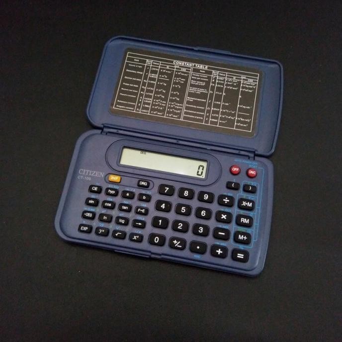 

rt-69 KALKULATOR CITIZEN CT 109 Scientific Calculator Kantong Saku Murah Viral