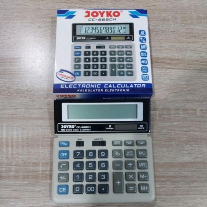 

RHH-1823 Kalkulator Joyko CC-868CH (12 Digit) Original