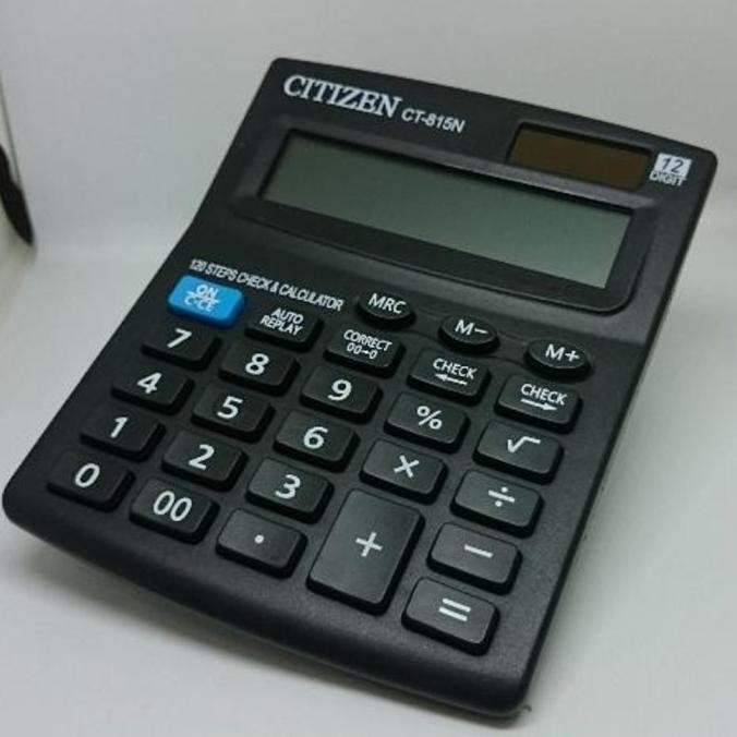 

gjk-25 Kalkulator Citizen CT-815 12 Digit / 2 Power / Check And Correct Sale