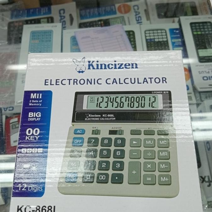 

TC21 Kalkulator CITIZEN SDC-868L Original