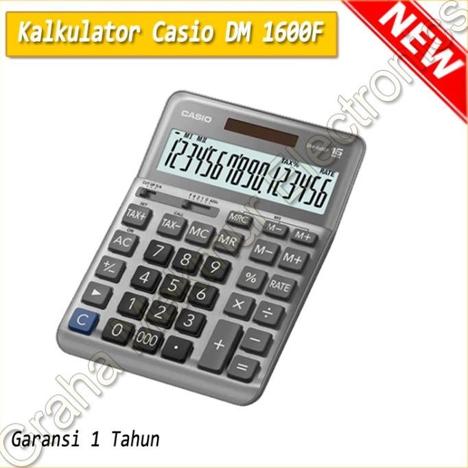 

Eh76 Casio Kalkulator DM-1600F Viral