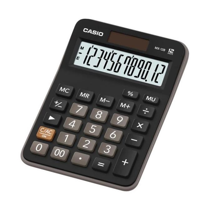 

nl-8 Kalkulator CASIO MX-12B Office Calculator Desktop 12 B Berkualitas