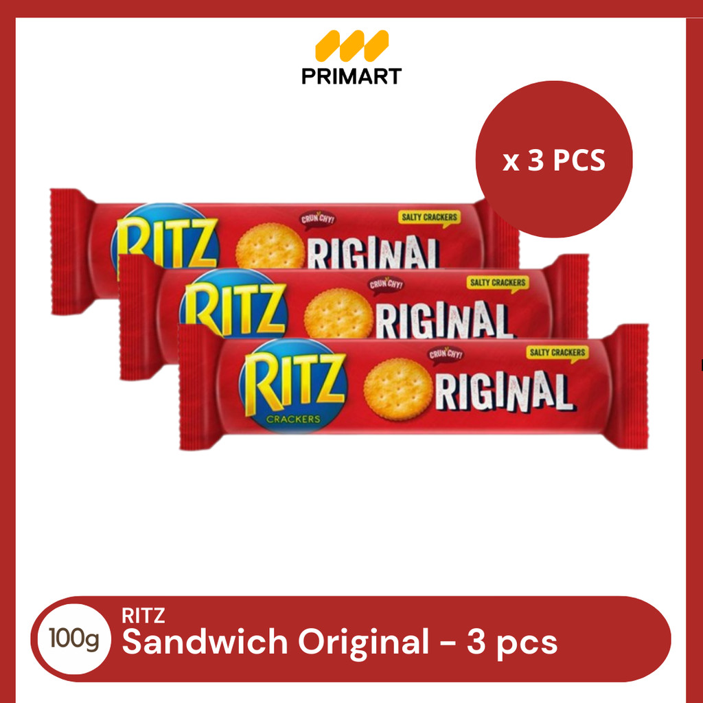 

Ritz Crackers Original 100gr - 3 PCS