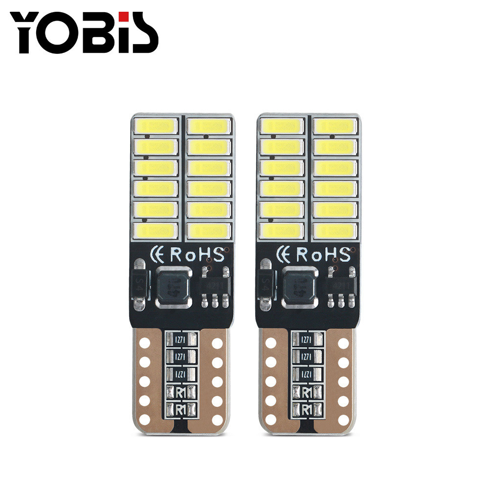 Yobis LED T10 Lampu Kota Sein Reting Rem 24 led