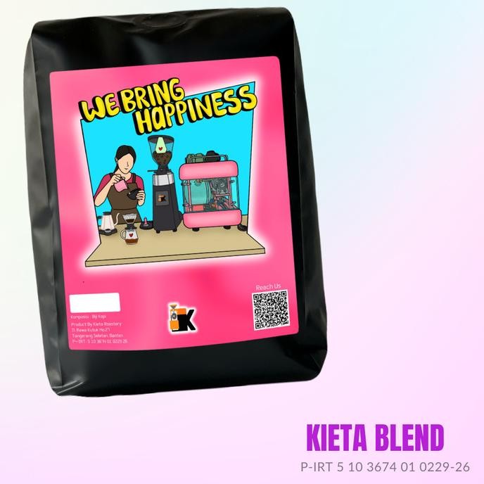 

Biji Kopi Espresso Blend Kieta 250Gr