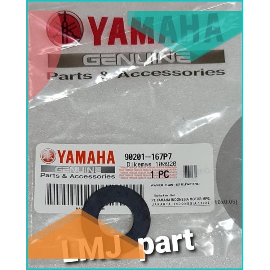 WASHER RING MANGKOK GANDA OTOMATIS JUPITER Z 105 MX 135 90201-167P7 1