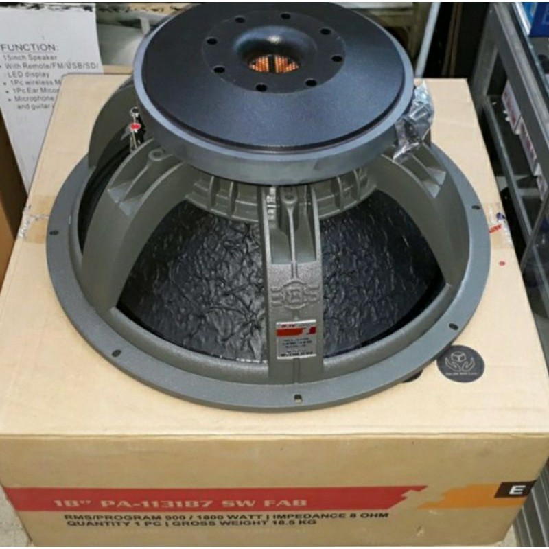 SPESIAL PROMO PUNCAK 12.12 SPEAKER ACR FABULOUS 113187 ORIGINAL COMPONENT 18 INCH PA SUBWOOFER