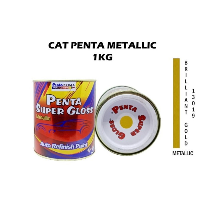 '+'+'+'+] CAT PENTA BRILLIANT GOLD 13019 1 Kg - cat penta gold - cat penta super gloss - cat besi