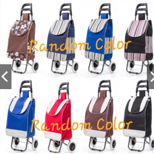 Troli Belanja Keranjang Belanja Tas Troli Belanja Trolley Roda- Ready HS
