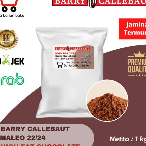 

Cocoa Powder Barry Callebaut Bubuk Coklat Tipe Maleo 22/24 High Fat