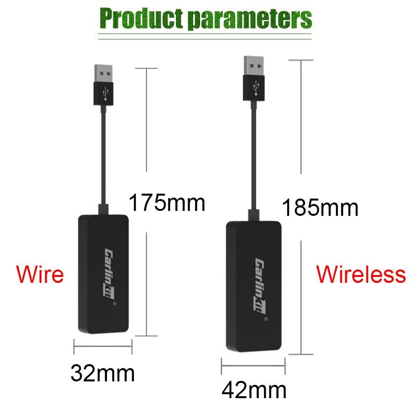 Navigasi & AV Receiver Carplay Module Car Wired/Wireless Android Auto Projection Box Carlinkit Navig