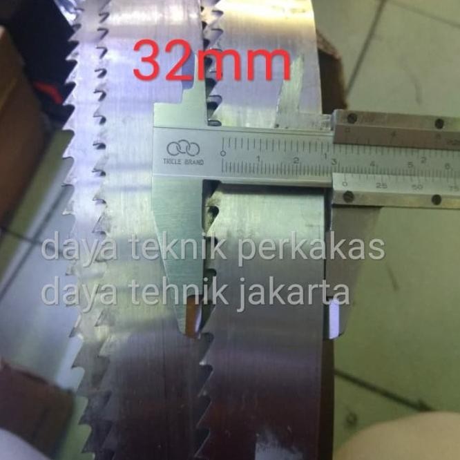 Mata Bandsaw 32Mm X 3000Mm - Mata Gergaji Pita 32Mm Gergaji Selendang