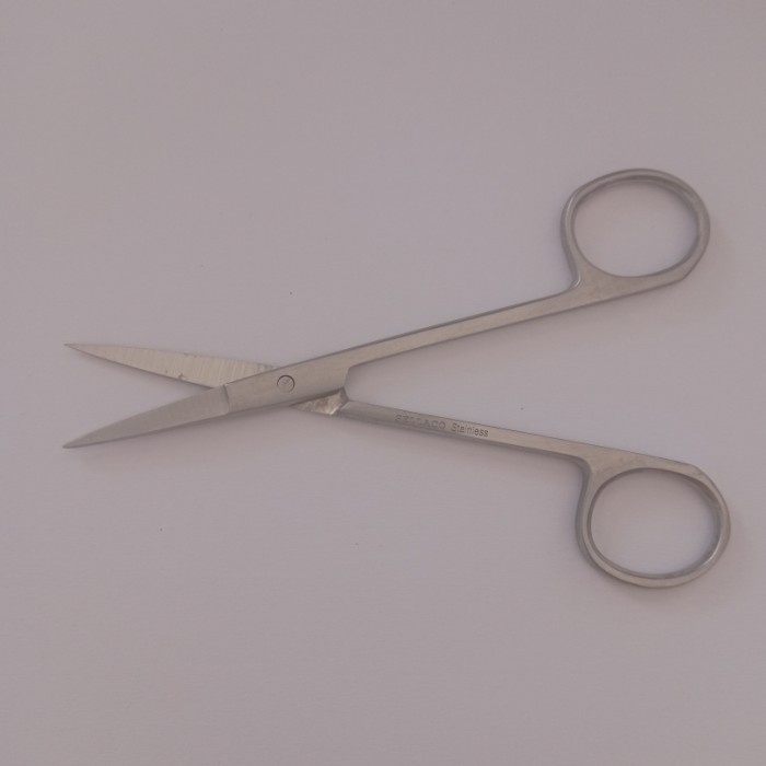 

$$$$] scissors gunting iris lurus 11-12 cm Tajam tajam