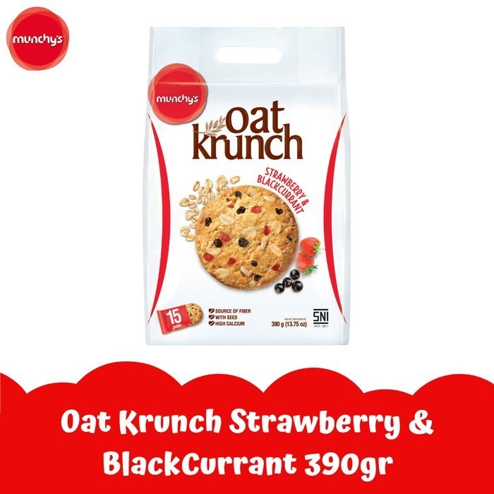 

BERGARANSI Oat Krunch 390 gr Biskuit - Munchy's