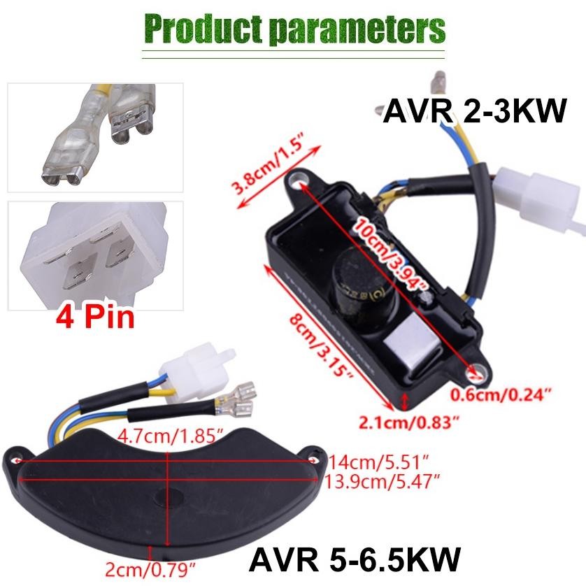 Perkakas Lainnya AVR Kotak Genset 2000 - 3000 Watt | AVR Oval Bulan Sabit Genset Generator 5000 - 65