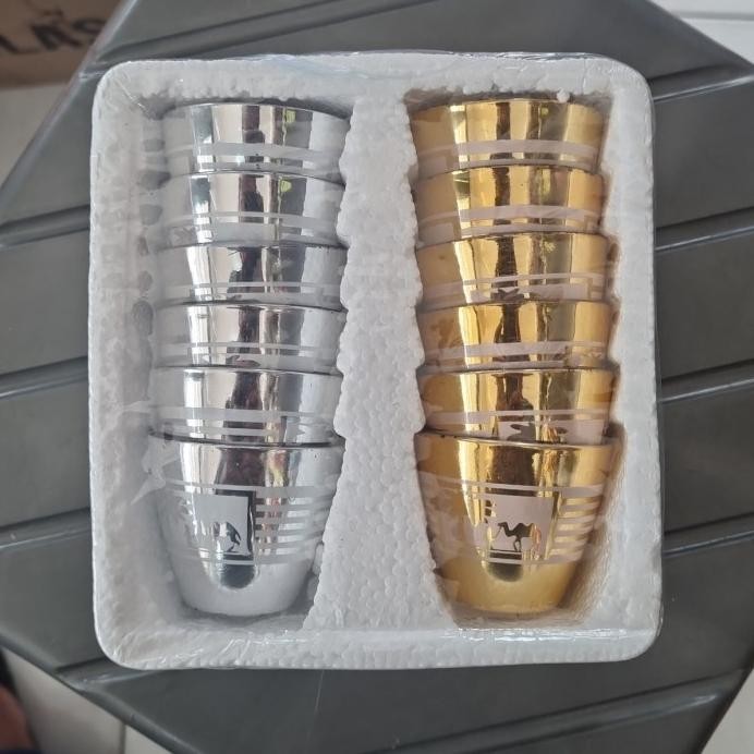 Top Gelas Zam Zam Cucing Cangkir Kaca Oleh Oleh Haji