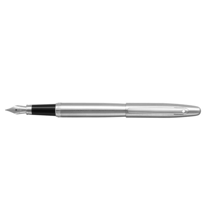 

Sheaffer VFM Brushed Chrome With Chrome Trim Fountain Pen Original