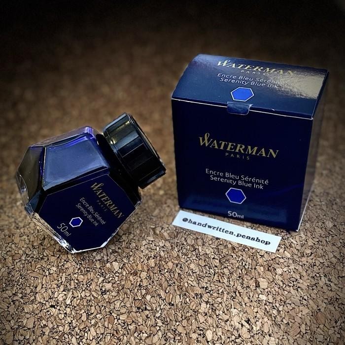 

Waterman Fountain Pen Ink 50Ml/ Tinta Fountain Pen Barangbaru Original