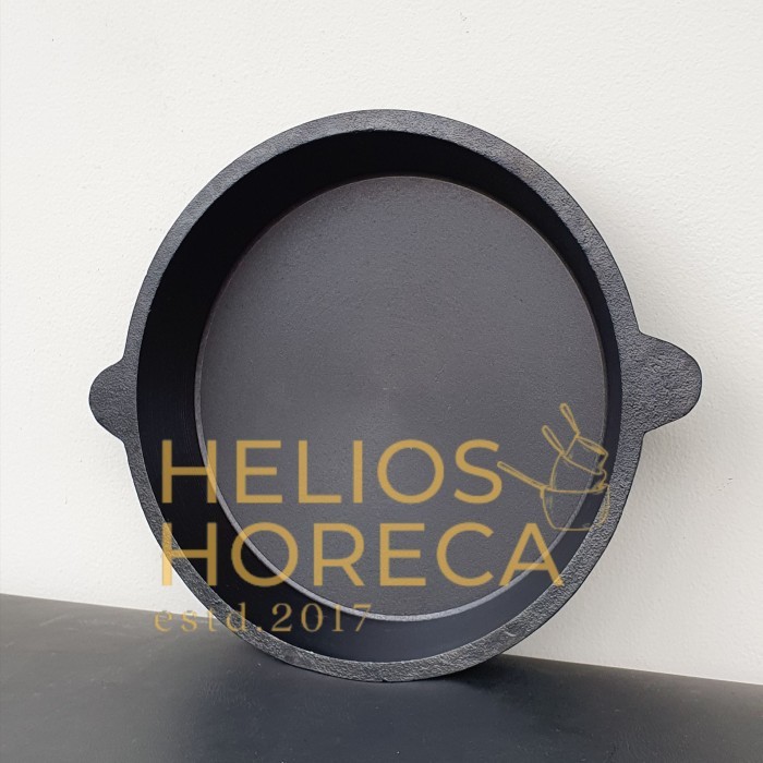 Skitchen Palermo Pan Large Panggangan Bulat Loyang Martabak Cast Iron