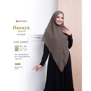 YASMEERA HIJAB KHIMAR HANAYA
