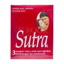 PROMO COD KONDOM SUTRA ISI 3 CLASSIC MERAH OK HITAM SUTRA GERIGI BERGERIGI TERMURAH