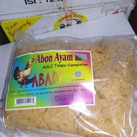 

Abon Ayam Abadi 1Kg