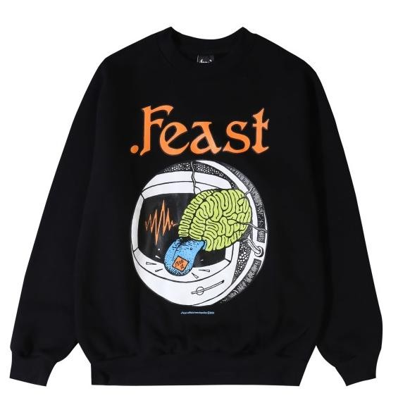 .Feast - Braindead - Sweatshirt - Bla