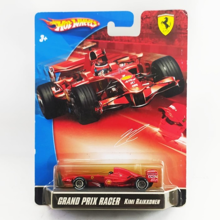Hotwheels Ferrari Grand Prix Racer Kimi Raikkonen Hot Wheels Bebas Ongkir