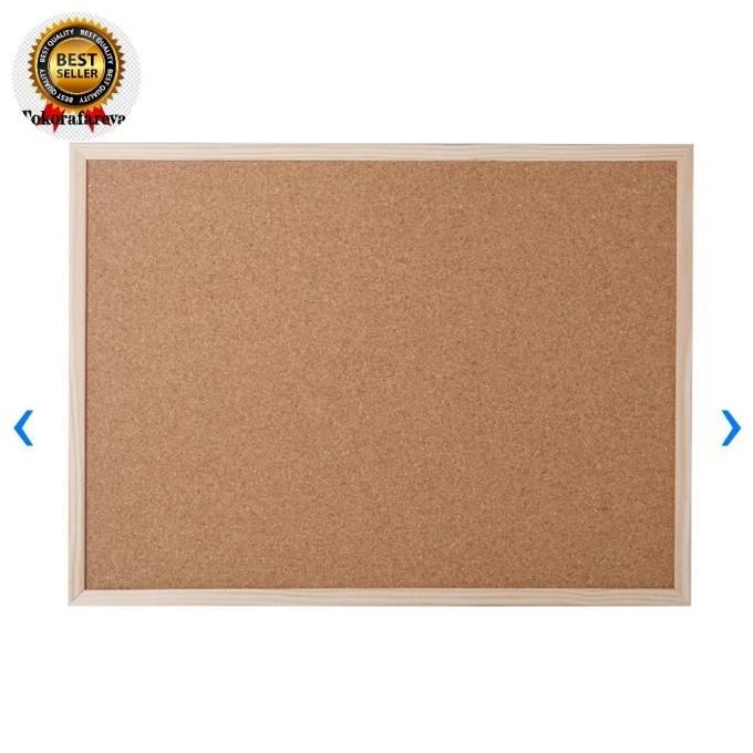 

HARGA DISC - Bi-Silque Cork Board Papan Buletin 60x45 Cm