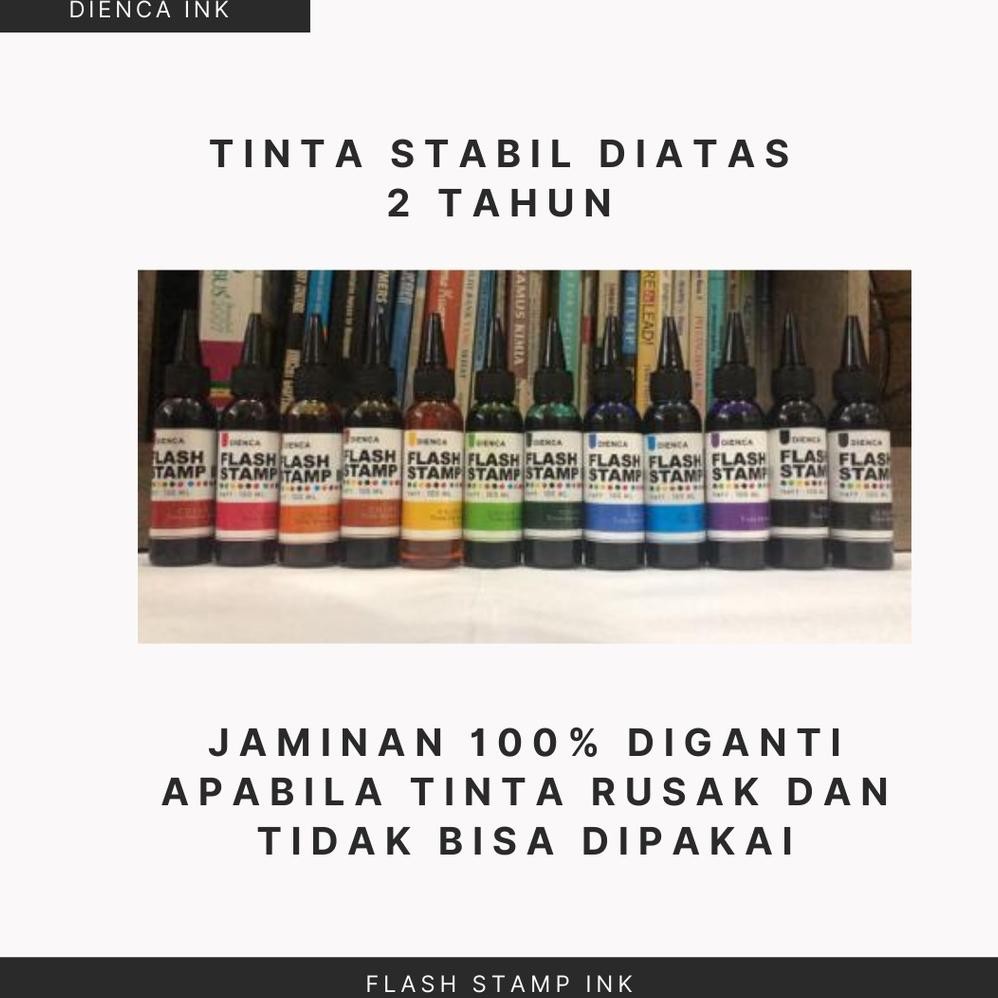 

SPECIAL Dienca Flash Stamp Ink - Tinta Stempel 500ml PART 1 ed-76