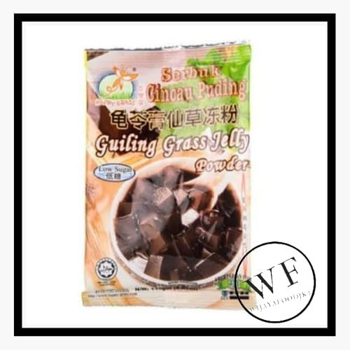 

Happy Grass Serbuk Cincau Pudding/ Guiling Grass Jelly Powder 110G
