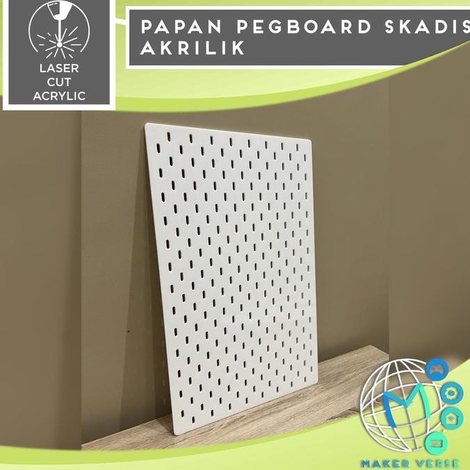 

Pegboard Papan 56 x 36 CM Dinding