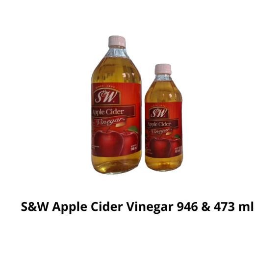 

S&W Cider Vinegar 946 & 473 Ml | Cuka Apel S&W 946 & 473 Ml
