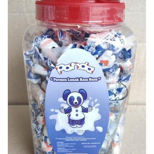 

Panda Permen K Rasa Susu Toples 660Gr 200Pcs