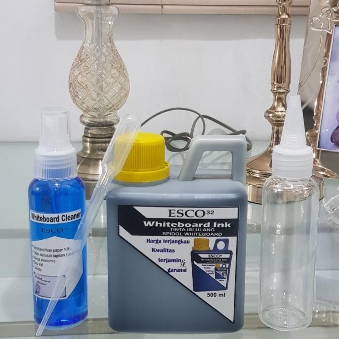 

tinta refill whiteboard papan tulis hitam 500ml