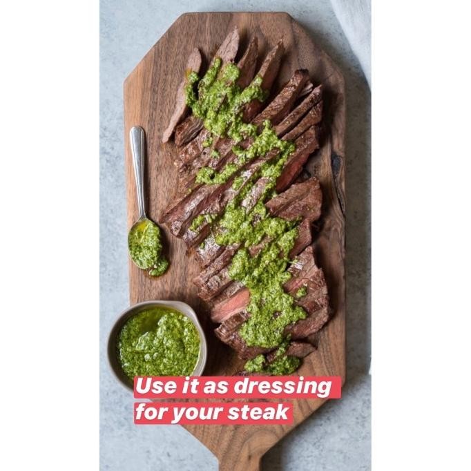 

Basil Pesto Honestfood - Selai Saus Basil