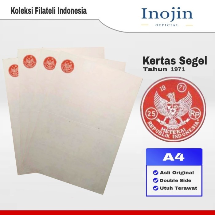 

Kertas Segel Tahun 1971