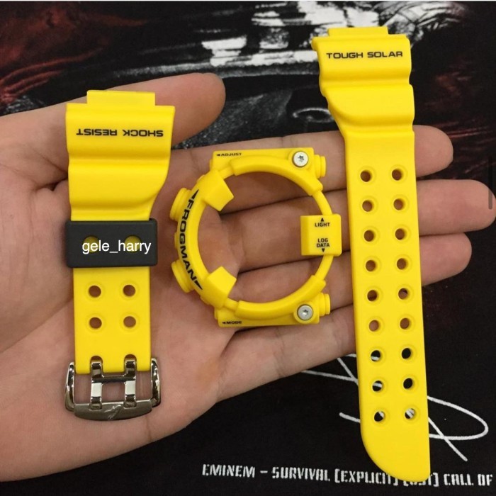 Ready Band & Bezel Gshock Frogman GF 8250-9 / DW 8200 / DW 8250 Tali Gshock