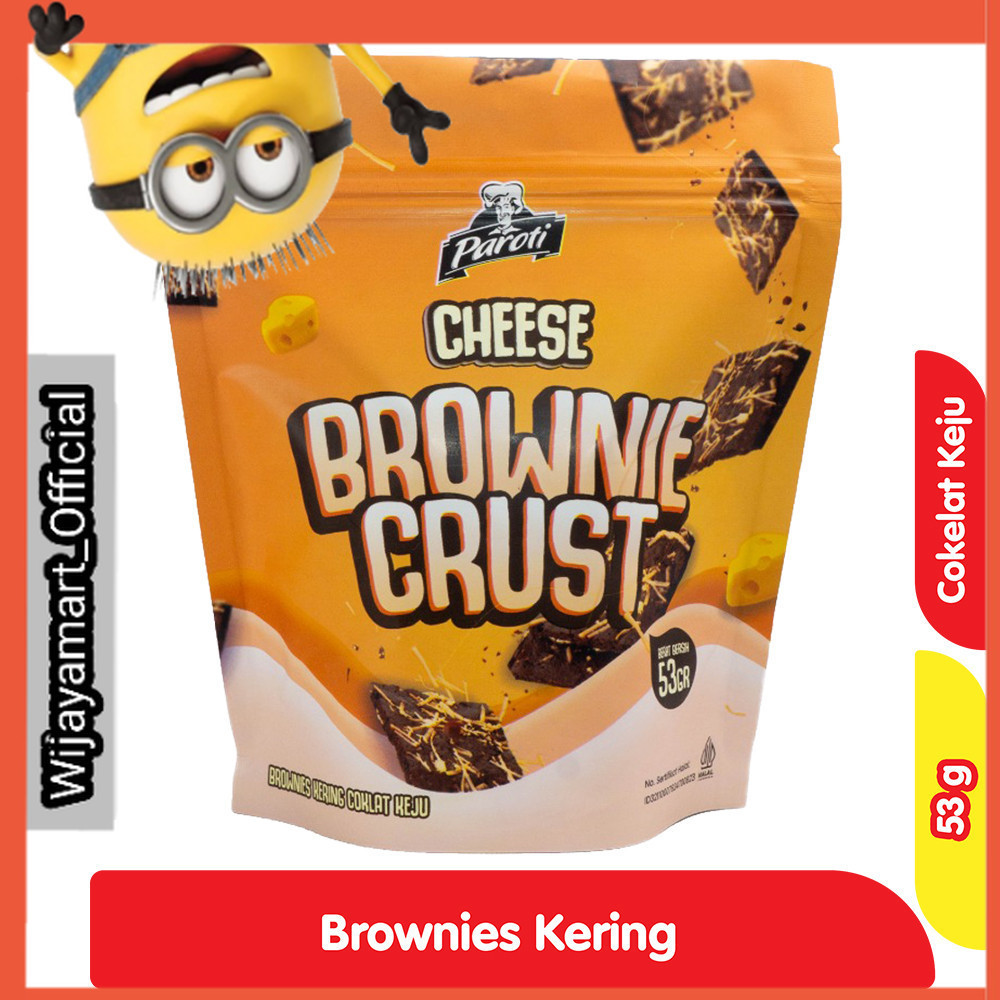 

Paroti Brownies Kering Cokelat Keju Crust 53 g