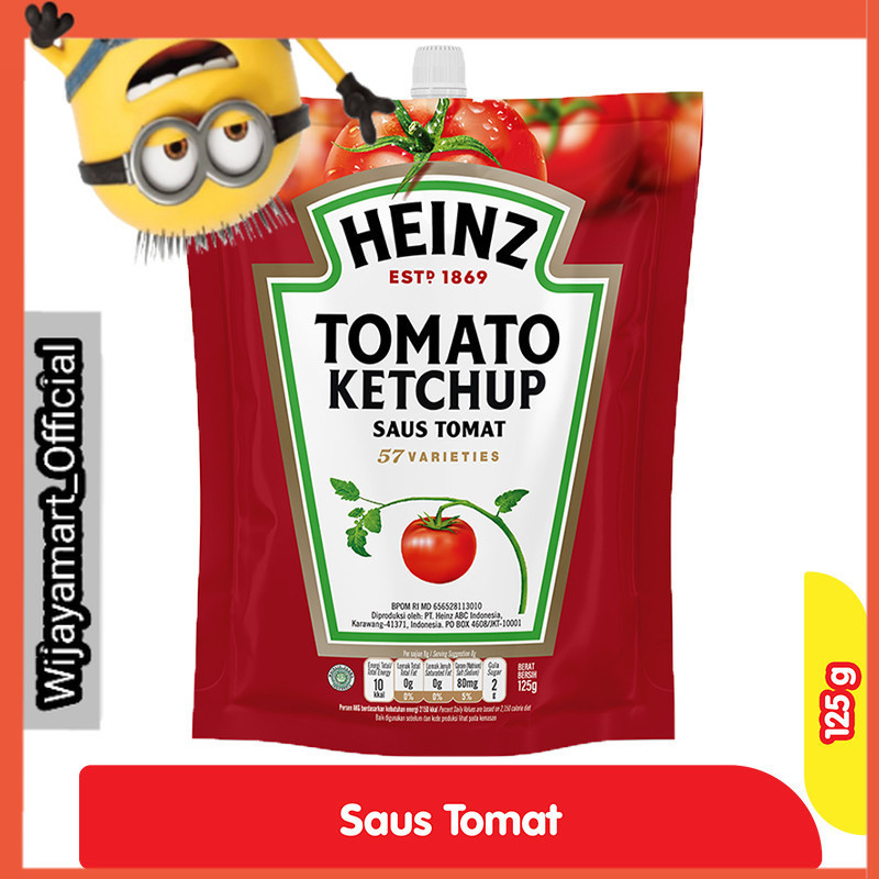 

Heinz Saus Tomat Pouch 125 g