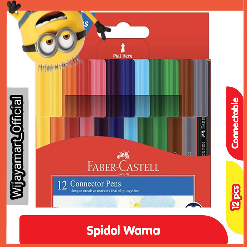 

Faber-Castell Spidol Warna 12 pcs