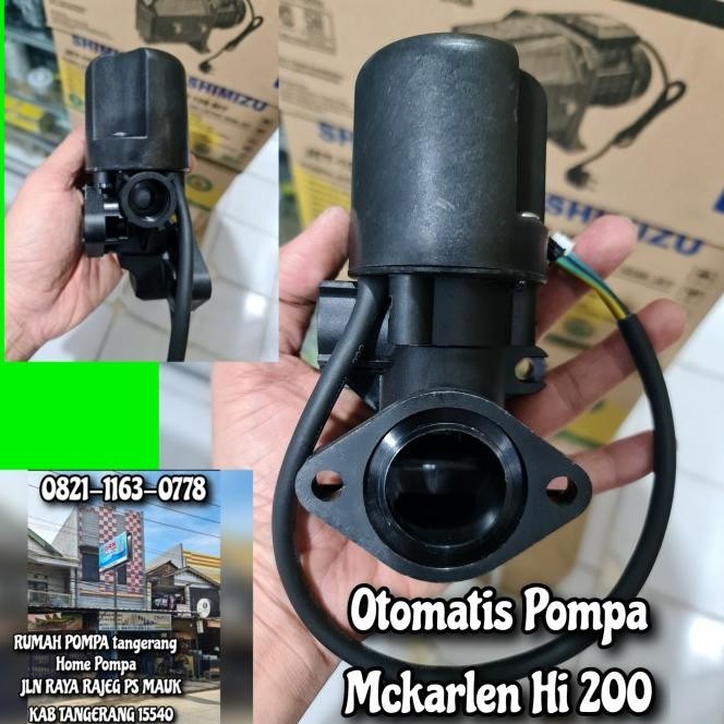 Otomatis Pompa Dorong Mckarlen Hi 200 Pressure Switch Mckarlen