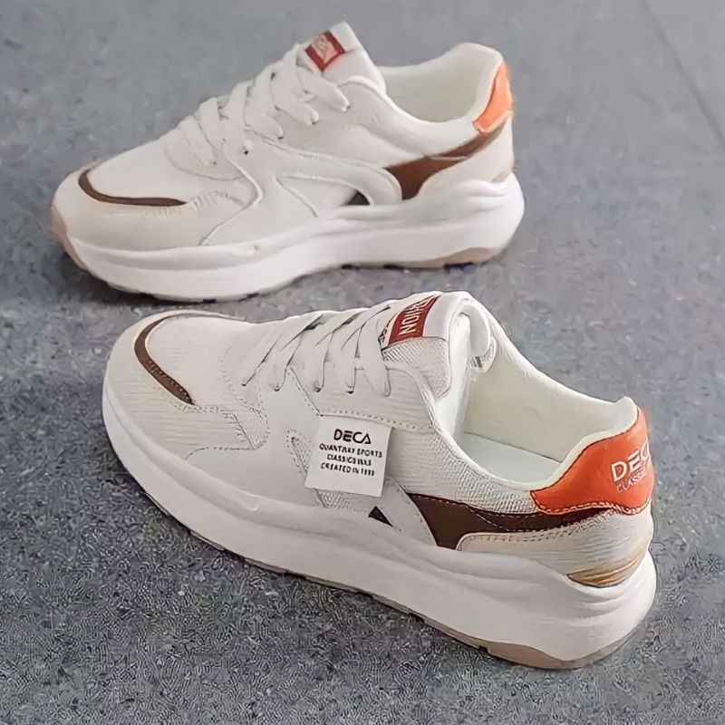 Sepatu Fashion Wanita Sepstu Sokolah Murah Sneker Cewe Casual Sapatu Kuliah Perguruan Tinggi Sneake 