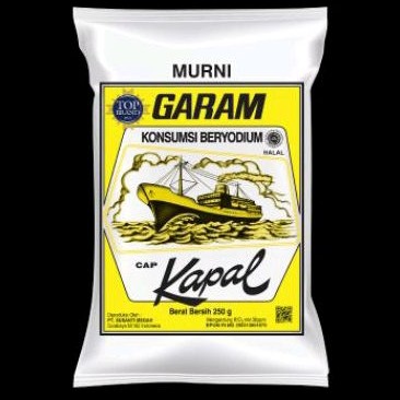 

Garam Cap Kapal 250gr / Garam Cap Kapal 250gr