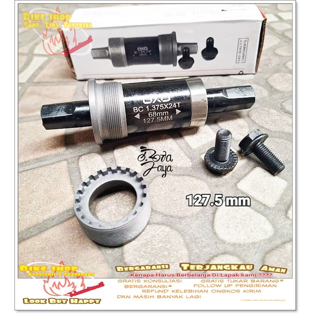 AS GIR sepeda MTB BEARING  AS BB GIR BEARING MODEL KOTAK OXO 127.5 mm Sepeda MTB BMX