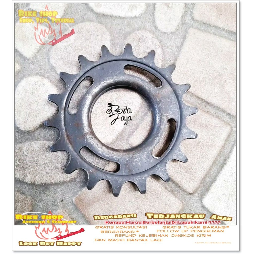 GIR MATI COG TORPEDO 18T MODEL DRAT Sepeda MTB BMX